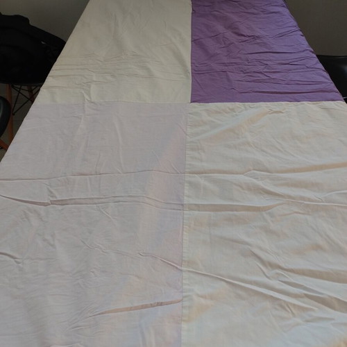 Duvet cover and pillowcase cotton, like new, with print
