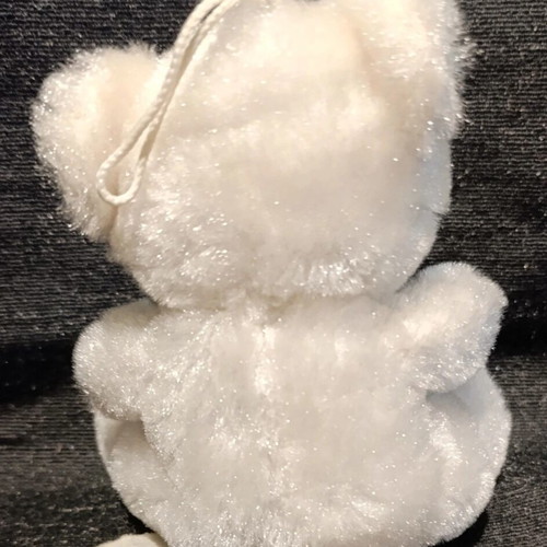 Set of 3 plush toys: dog, bear, and bird