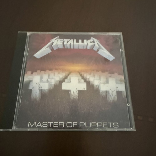 Metallica Master of Puppets CD, metal
