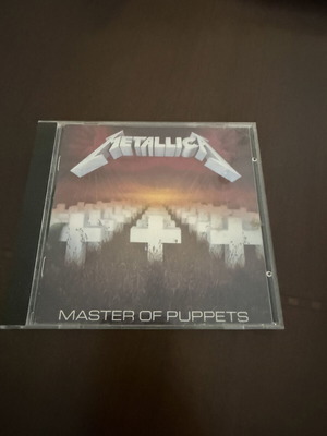 Metallica Master of Puppets CD, metal