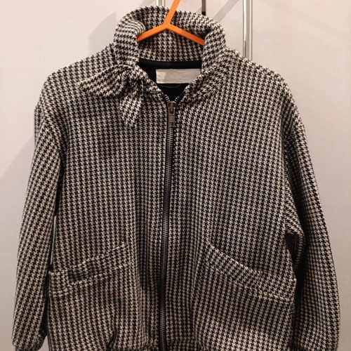Zara kids checked transitional jacket used for 5-year-old girl, 110 cm