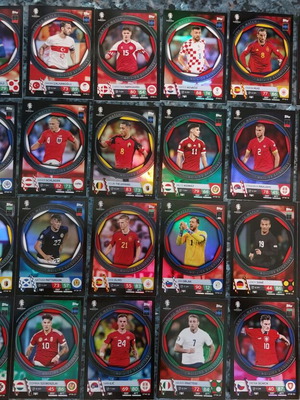 Topps Match Attax Euro 2024 One to Watch exclusive edition cards like new