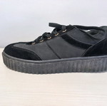Γυναικεία Μαύρα Sneakers με Ψηλό Πάτο Καινούργια