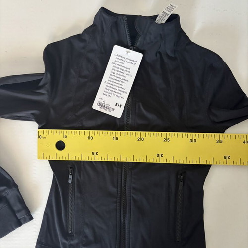 Lululemon Black Define Jacket New, Size XS