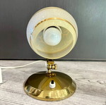 Λάμπα σατινέ γυάλινη mid century eye ball μεταχειρισμένη