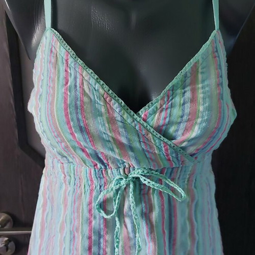 Only cotton tunic top like new, striped, sizes XS to M