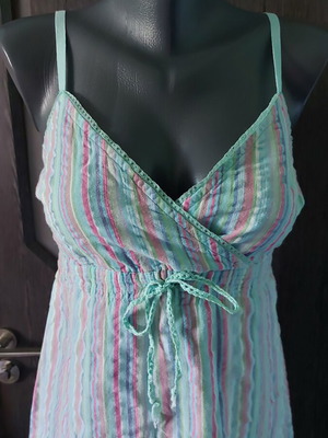 Only cotton tunic top like new, striped, sizes XS to M