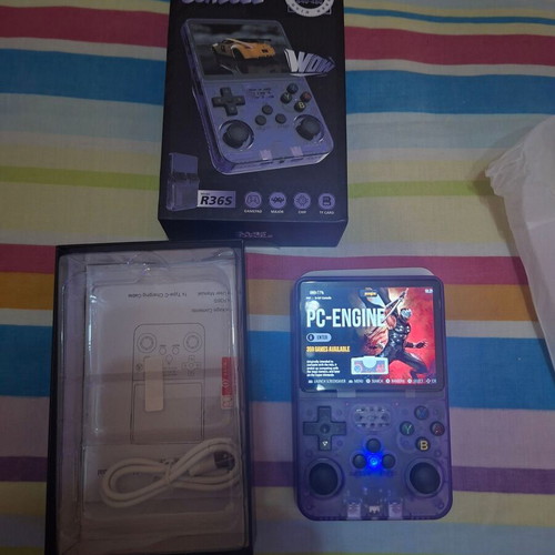 R36S Handheld Retro Game Console like new