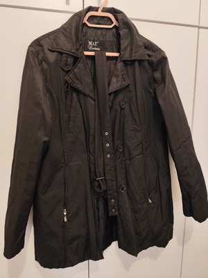 MAT Fashion women's waterproof jacket used, black, size XL