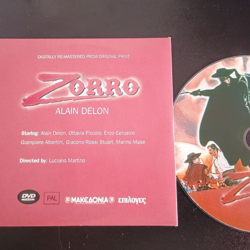 Zorro DVD like new with subtitles