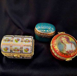 Μπιζουτιέρες πορσελάνινες vintage Art porcelain