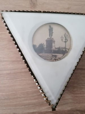 Jewelry box Russian old used with minor damages