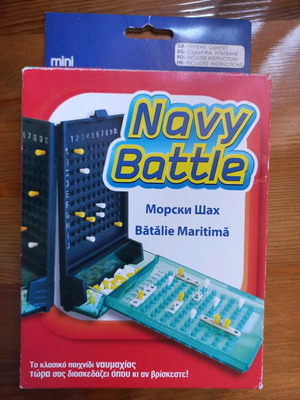 Επιτραπέζιο παιχνίδι Ναυμαχία Navy Battle μεταχειρισμένο, Mini Games