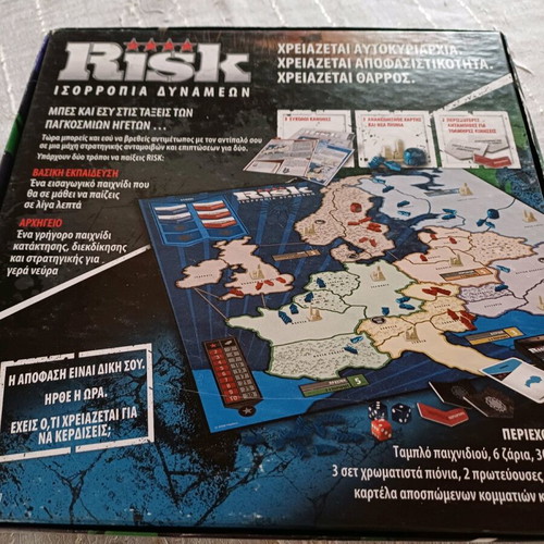 Risk board game like new
