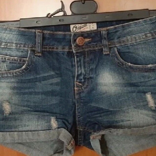 Original denim shorts like new, blue, size S