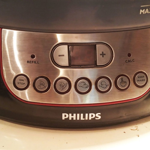 Philips steamer used for quick and healthy cooking