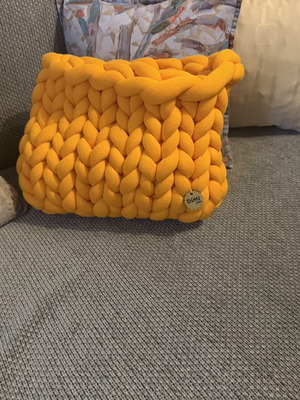 Dimi Don knitted handbag new, orange