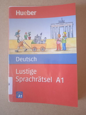Lustige Sprachraetsel A1 Hueber German book used