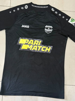 Aris Limassol Match Worn Away Shirt 2022/2023, Large, Mihlali Mayambela