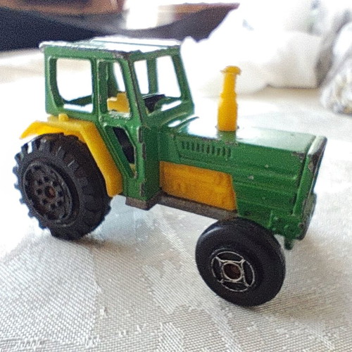 Majorette Tracteur No 208 1:65 vintage metal tractor used