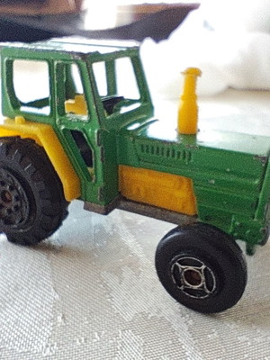 Majorette Tracteur No 208 1:65 vintage metal tractor used