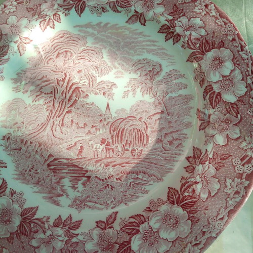Woodland Enoch Wedgwood (Tunstall) Ltd serving platters set like new, vintage 70s-80s