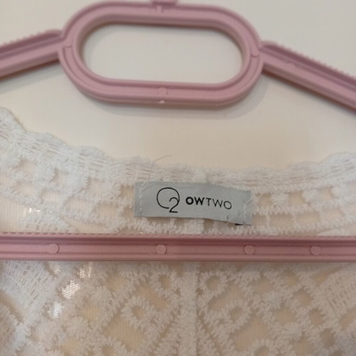 Kimono one size white new O2 OW2