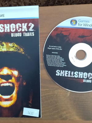 ShellShock 2 Blood Trails PC used, manual only without cover