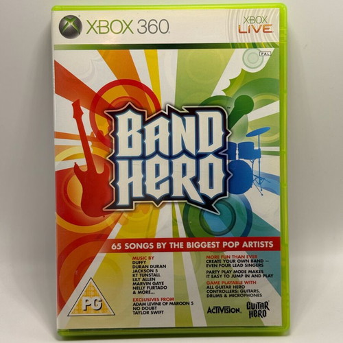 Band Hero Xbox 360 used video game