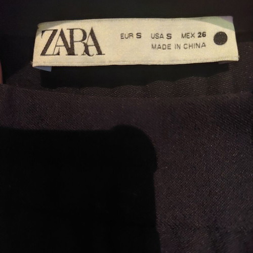 Zara pleated skirt like new, black, size S