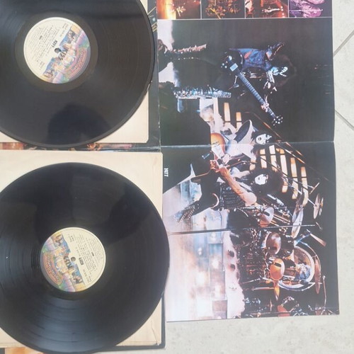 KISS Alive II 2LP used Canadian edition with booklet