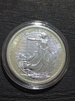 Britannia 2023 1oz ασημένιο νόμισμα