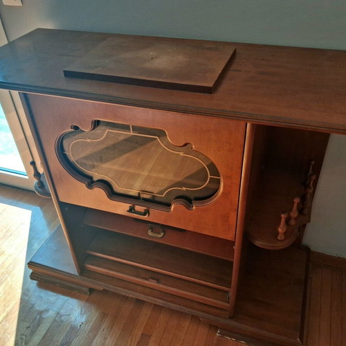 Classic vintage bar furniture like new, solid wood