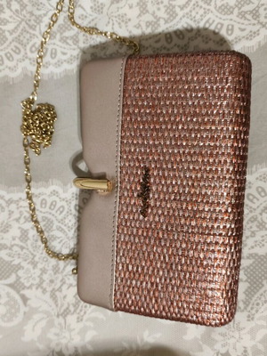 Pink shoulder bag like new