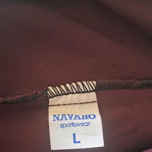 Navaho women's flared pants new, eggplant-bordeaux color, size L