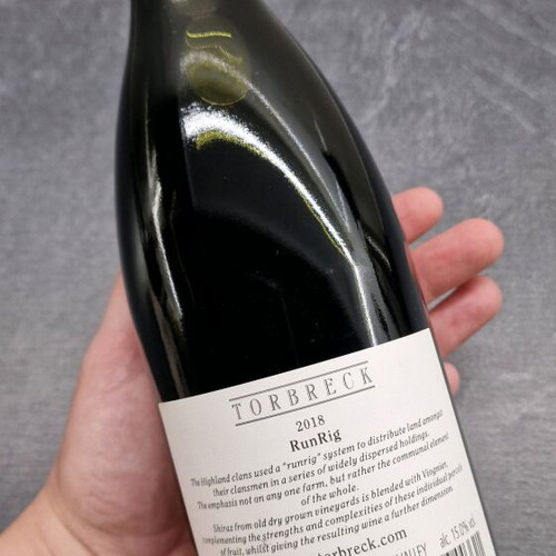 Fine Wine Torbreck Runrig Shiraz 2019 Barossa Valley new
