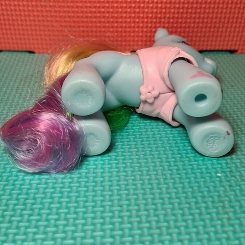 My Little Pony G3 2007 Rainbow Dash used with cloth