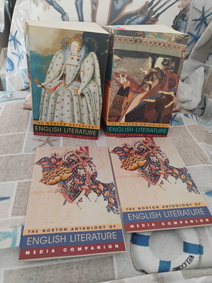 The Norton Anthology English Literature book set
