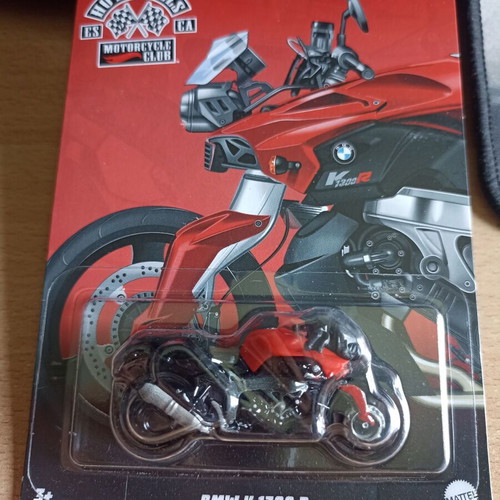 Hot Wheels BMW K 1300 R 2009 silver series 1:64 new, sealed