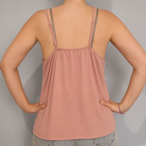 Shein pink blouse used, size XL