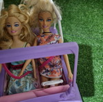 Barbie Jeep όχημα μεταχειρισμένο με δύο Barbie από Mattel