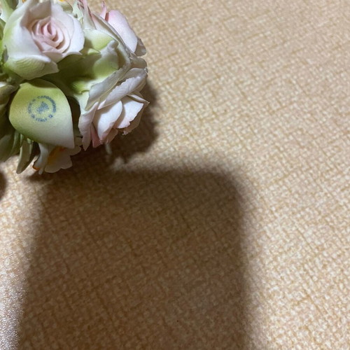 Vintage Capodimonte vase with flowers, new, 10 x 7 cm