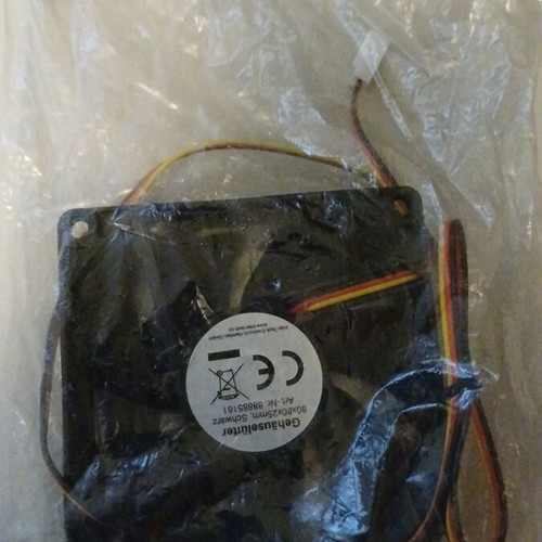 Computer case fan unused