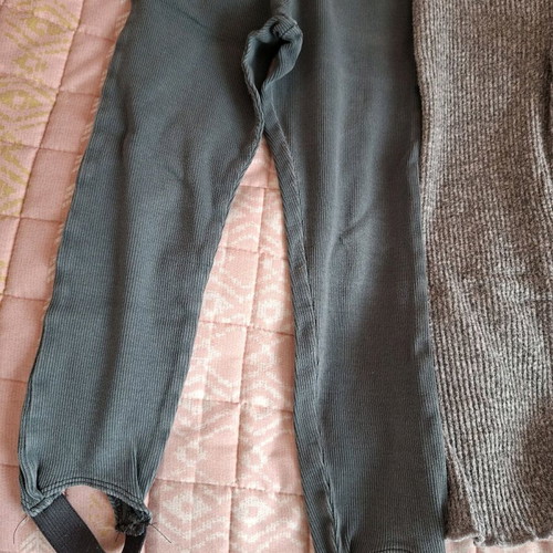 Children's gray leggings 3 years like new, set of 2