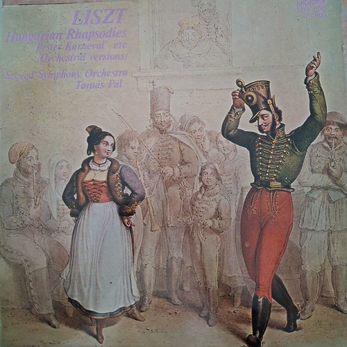Liszt Hungarian Rhapsodies vinyl record like new, classical