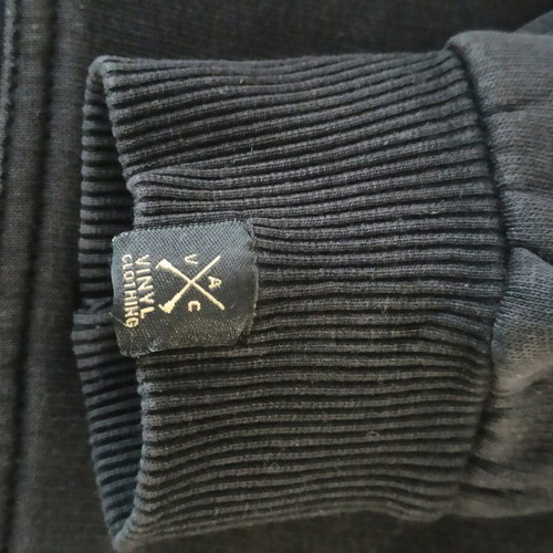 Vinyl black hoodie size S used