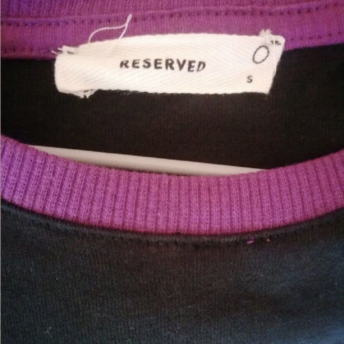 Reserved T-shirt like new with s** education print, size S