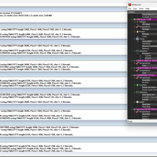 AMD Ryzen 7 2700 processor, 8 cores, 16 threads, AM4 socket