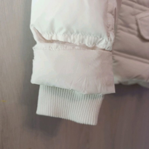 Review kids white jacket like new, size 140 cm