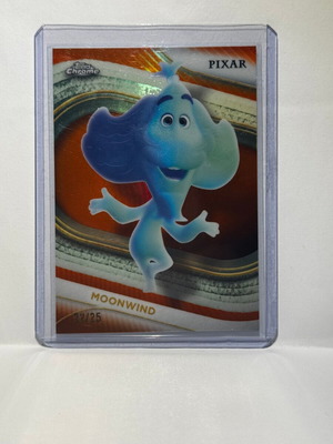 2025 Topps Chrome Disney Moonwind Orange Refractor new /25